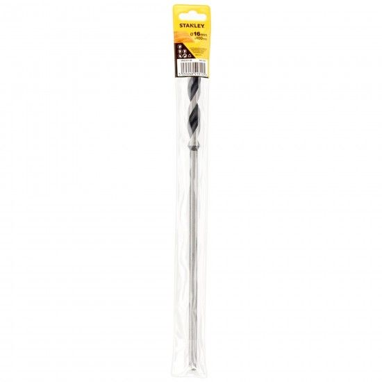 Broca para madeira 16mm Comprimento: 400mm ref STA52301-QZ STANLEY