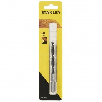 Broca com ponta centradora ø 8.0 mm refª STA52026-QZ STANLEY Broca com ponta centradora ø 8.0 mm refª STA52026-QZ STANLEY