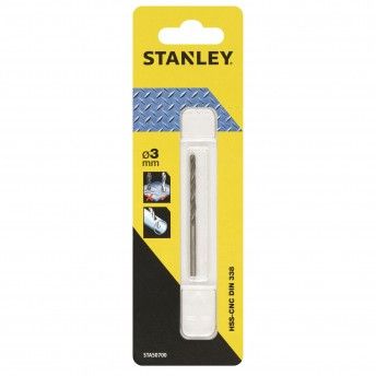 Broca HSS-CNC para metal  3mm ref STA50700-QZ STANLEY