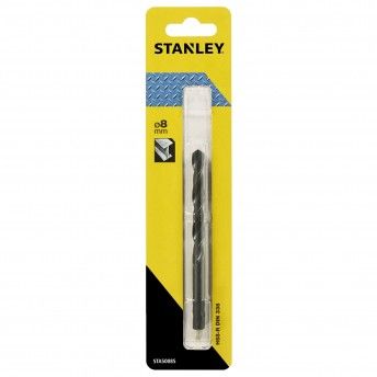 Broca HSS-R laminada para metal  8mm ref STA50085-QZ STANLEY