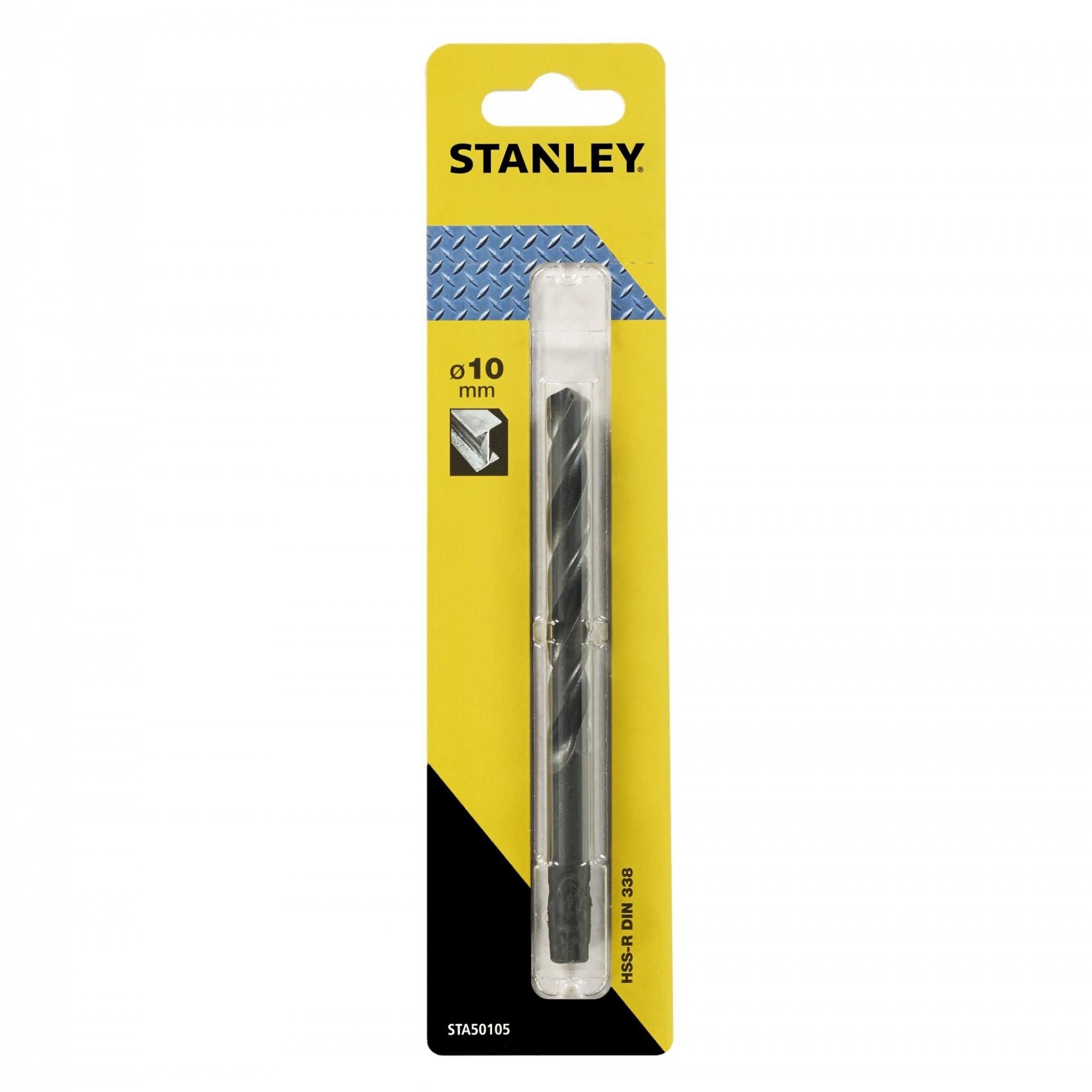 Broca HSS-R laminada para metal ø 10mm refª STA50105-QZ STANLEY