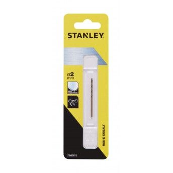 Broca de cobalto HSS-E  2mm ref STA50072-QZ STANLEY