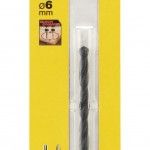 Broca HSS para metal, madeira e pl�stico � 6mm.Eixo hexagonal ref� STA50033-XJ STANLEY