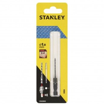 Broca HSS para metal, madeira e plstico  1.5 mm Eixo hexagonal ref STA50003-XJ STANLEY