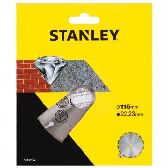 Disco diamantado contnuo 115mm.Corte pedra ref STA38162-XJ STANLEY