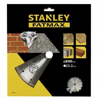 Disco diamantado segmentado 230 mm ref STA38117-XJ STANLEY