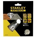 Disco diamantado segmentado 115 mm ref STA38102-XJ STANLEY