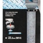 Porca e chave para Rebarbadora 22mm (M14) ref� STA37005-XJ STANLEY