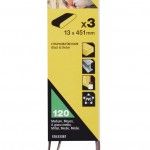 Lixa cinta 13 x 451mm.Gro 120.ref.STA33381-XJ STANLEY