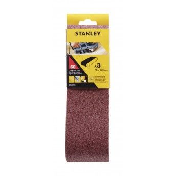 3 Bandas de lixa.75 x 533 mm Gro 60.ref.STA33186-XJ STANLEY