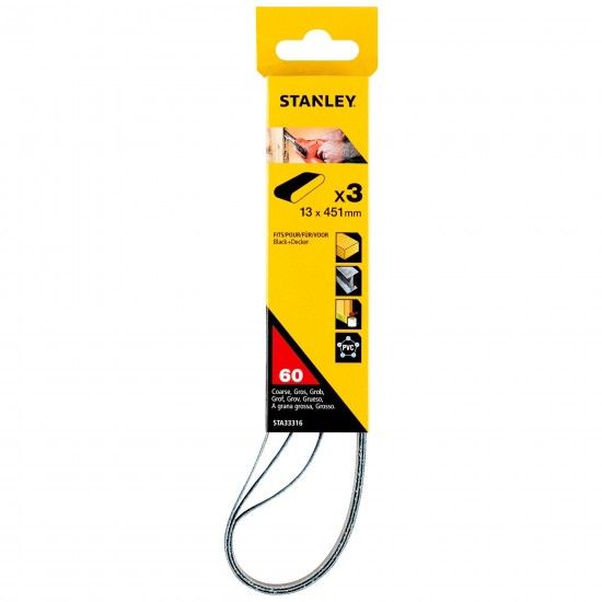 Lixa cinta 13 x 451mm.Gro 60.ref.STA33316-XJ STANLEY