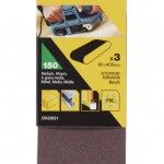 3 Bandas de lixa.60 x 400 mm Gro 150.ref.STA33021-XJ STANLEY