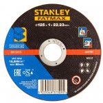 Disco Abrasivo para corte em ao 125x1.0 ref STA32637-QZ STANLEY