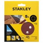 5 Discos ø 115 mm Para Lixadora rotorbital.Grão 320 refª STA32252-XJ STANLEY 5 Discos ø 115 mm Para Lixadora rotorbital.Grão 320 refª STA32252-XJ STANLEY