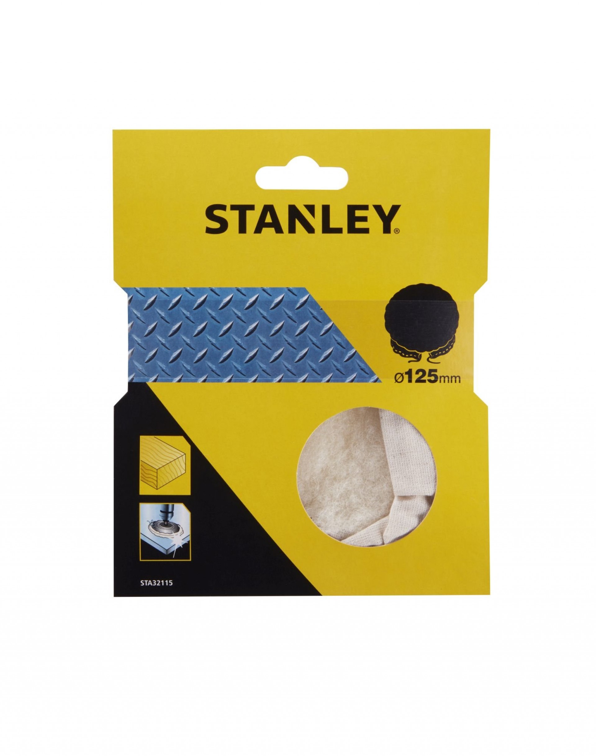 Boina lã ø 125 mm refª STA32115-XJ STANLEY