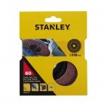 Disco de folhas de lixa ø 115mm M14.Grão 60.ref.STA32112-XJ STANLEY Disco de folhas de lixa ø 115mm M14.Grão 60.ref.STA32112-XJ STANLEY