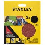 3 discos 125mm para Rebarbadora e berbequins.Autoadherentes refª STA32072-XJ STANLEY 3 discos 125mm para Rebarbadora e berbequins.Autoadherentes refª STA32072-XJ STANLEY