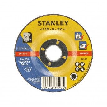 Disco para desbaste em metal  115 mm, ref STA32050-QZ STANLEY