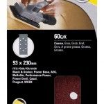 5 folhas de lixa perfuradas ref STA31156-XJ STANLEY