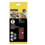 5 folhas de lixa perfuradas ref� STA31166-XJ STANLEY