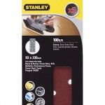 5 folhas de lixa perfuradas ref STA31161-XJ STANLEY