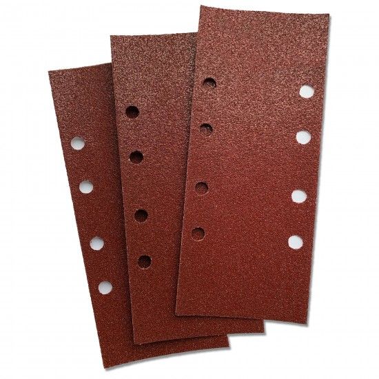 10 folhas de lixa perfuradas ref� STA31080-XJ STANLEY