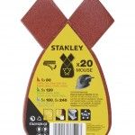 20 folhas de lixa para Mouse.Grão Sortido refª STA31029-QZ STANLEY 20 folhas de lixa para Mouse.Grão Sortido refª STA31029-QZ STANLEY