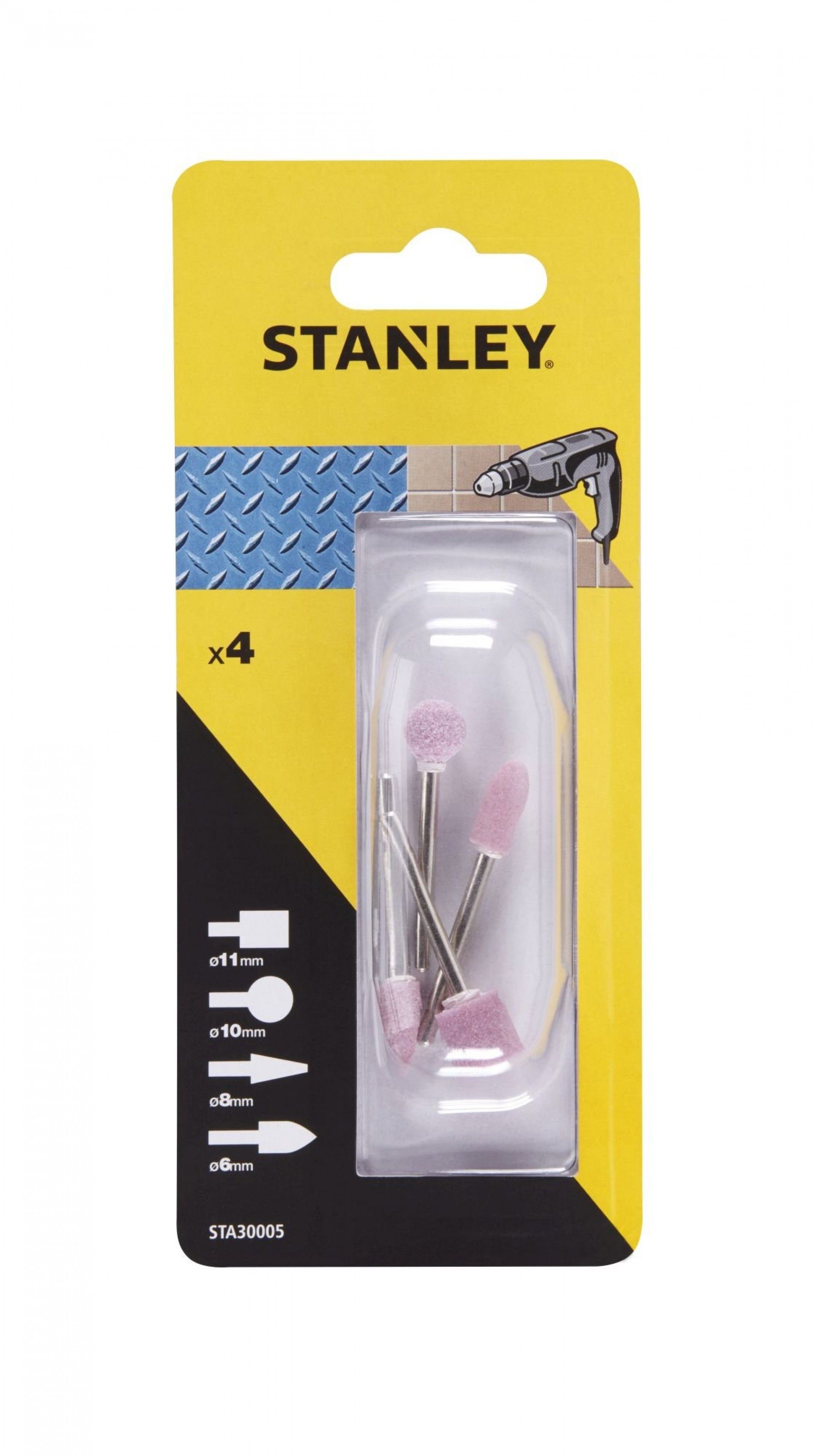 Kit 4 mós 3 mm refª STA30005-XJ STANLEY