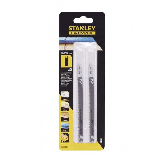 2 l�minas Bimet�licas.Para cortes de debaste ref� STA26042-XJ STANLEY