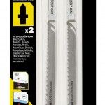 2 lminas Bimetlicas.Para cortes de debaste ref STA26052-XJ STANLEY