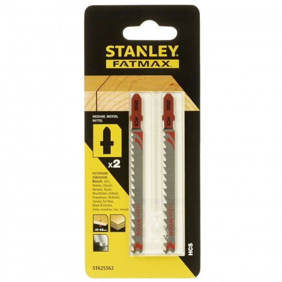 2 folhas HCS.Longa duração refª STA25562-XJ STANLEY 2 folhas HCS.Longa duração refª STA25562-XJ STANLEY