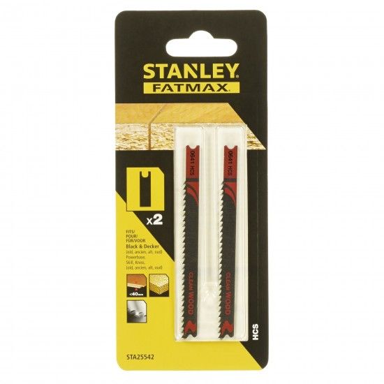 2 folhas HCS.Longa dura��o ref� STA25542-XJ STANLEY