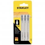 3 folhas HCS corte invertido e fino ref� STA23073-XJ STANLEY