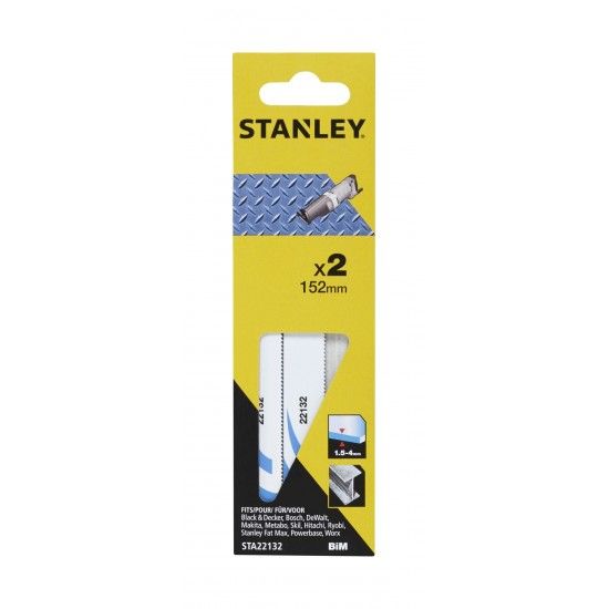 2 Folhas HSS ref� STA22132-XJ STANLEY