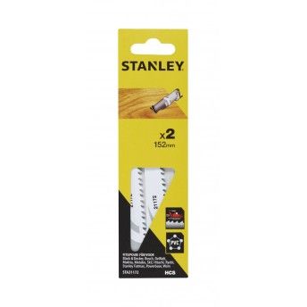 2 Folhas HCS para corte fino e reto ref� STA21172-XJ STANLEY