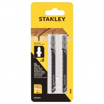 2 folhas HCS para corte reto e r�pido ref� STA21072-XJ STANLEY