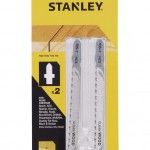 2 folhas HCS para corte fino, reto e sem lascas ref STA21052-XJ STANLEY