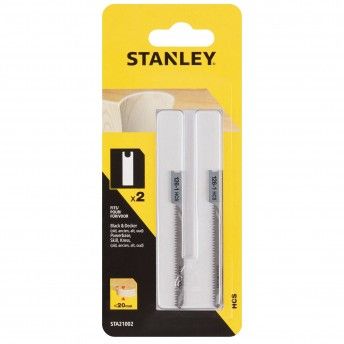 2 folhas HCS para esboçar, corte fino refª STA21002-XJ STANLEY 2 folhas HCS para esboçar, corte fino refª STA21002-XJ STANLEY