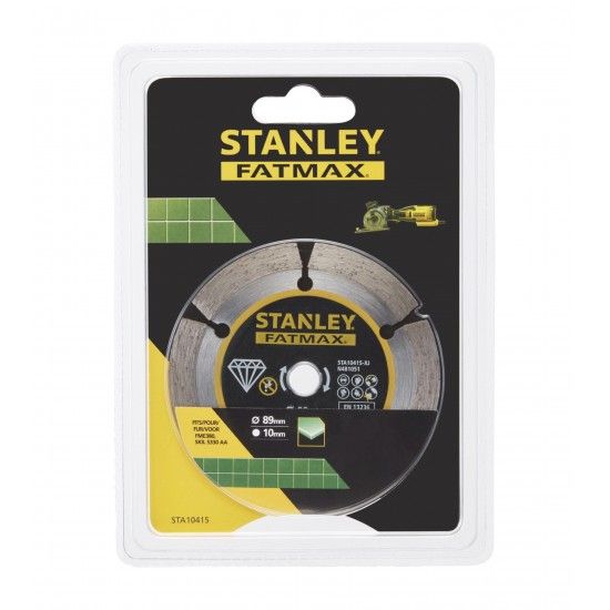 Disco de corte de Diamante 89mm ref� STA10415-XJ STANLEY
