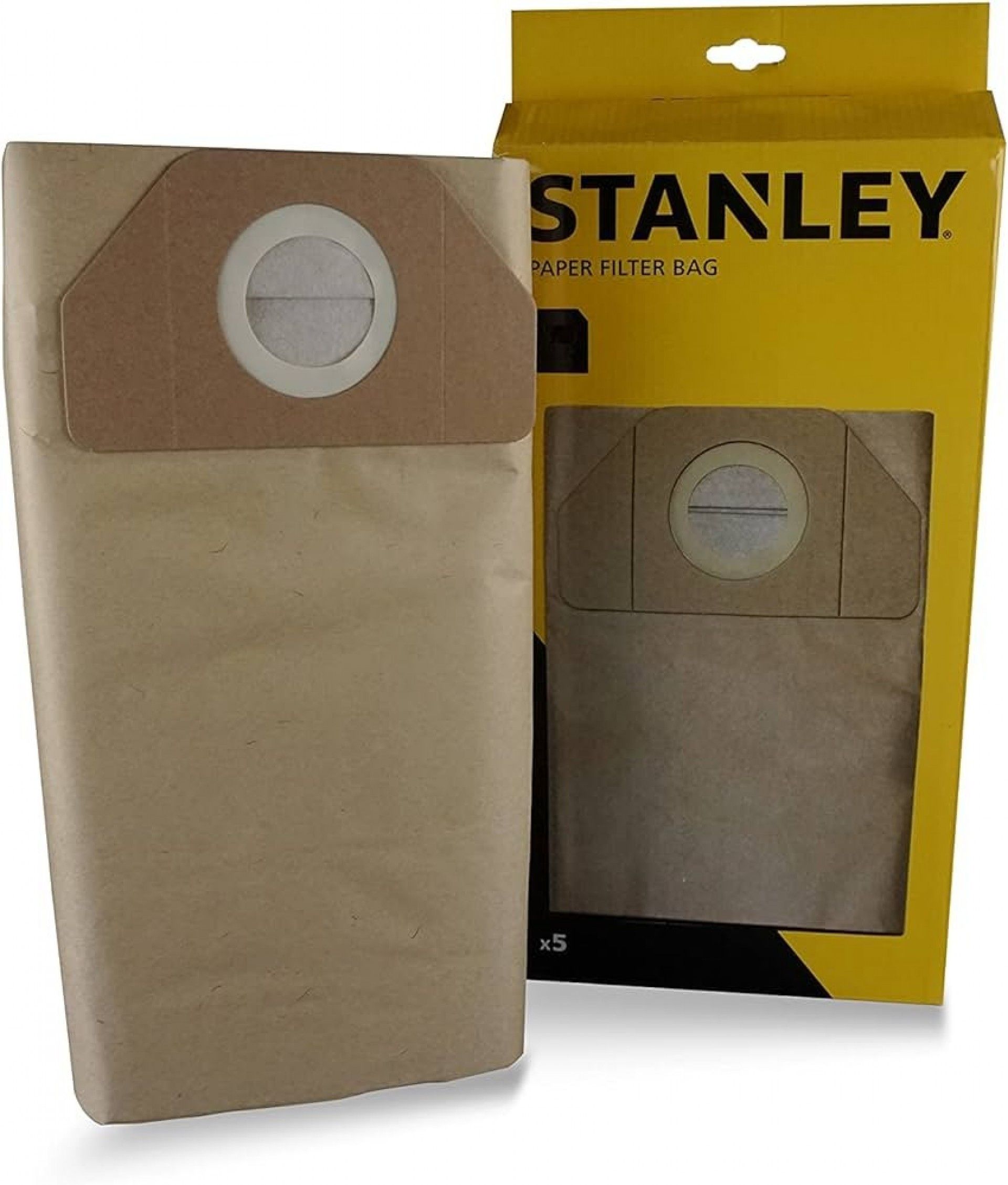 Saco p/aspirador 30L 5pç refª 41857 Stanley