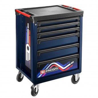 Carrinho ROLL com 6 Gavetas - 3 Mdulos por Gaveta Edio Limitada Racing ref SP.ROLL6M3A24H Facom