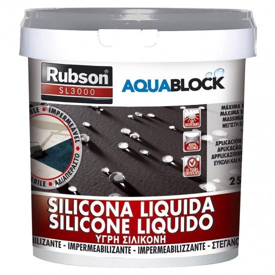 RUBSON SILICONE SL 3000 CINZA 25KG