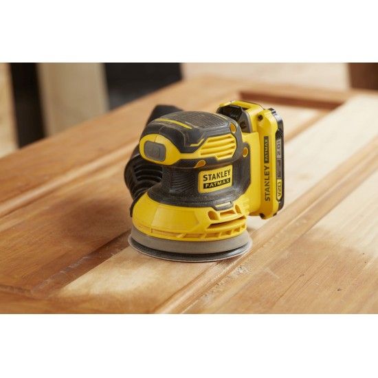Lixadora rotorbital 20v s/bat SFMCW220B-XJ Stanley Lixadora rotorbital 20v s/bat SFMCW220B-XJ Stanley