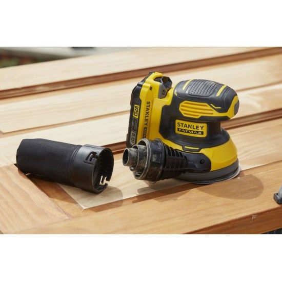 Lixadora rotorbital 20v s/bat SFMCW220B-XJ Stanley Lixadora rotorbital 20v s/bat SFMCW220B-XJ Stanley