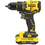 Aparafusadora sem escova V20 18V 80Nm com 2 baterias Li-Ion 2Ah ref SFMCD720D2K-QW STANLEY