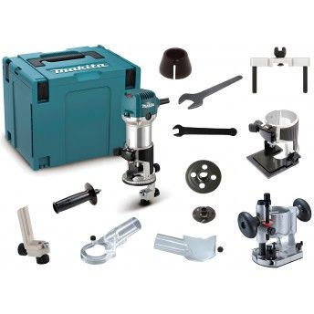Fresadora multifunes 710W 8mm Vari RT0702CX2J Makita