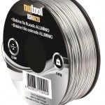 Bobine fio fluxado 0.8mm 0.45Kg Aluminio Ref RSN0028 NUTOOL