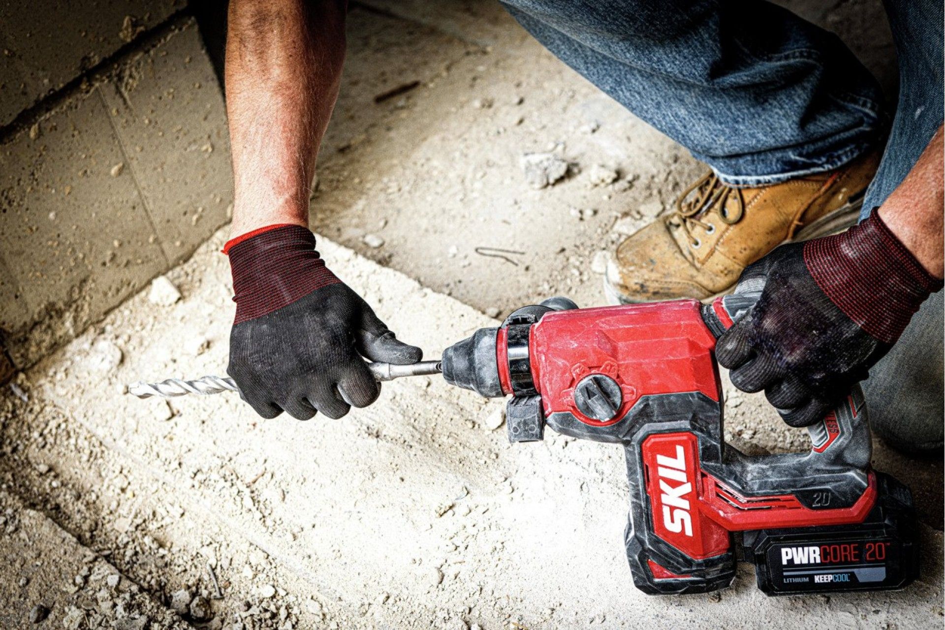 Martelo rotativo sem fio «XP brushless» 3851 CA refª RH1E3851CA Skil