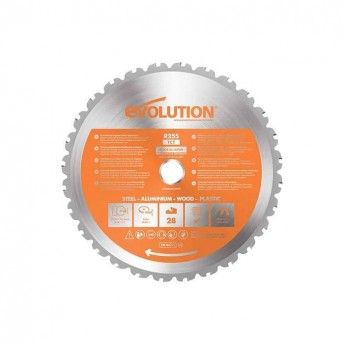 DISCO TCT 255x25.4 28D MULTI-MATERIAL REF 31D25525428MU EVOLUTION