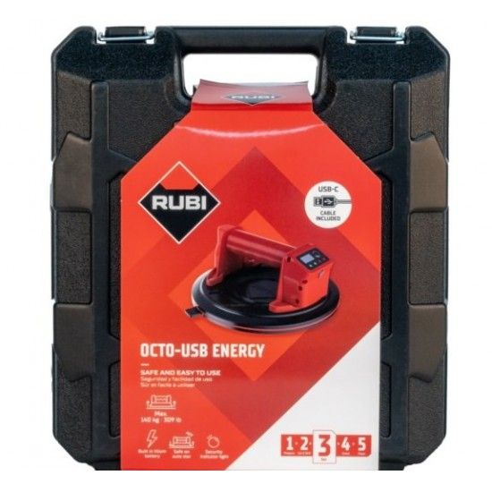 Ventosa Rubi 3.7V 2.0Ah Octo-Usb energy 66967 Ventosa Rubi 3.7V 2.0Ah Octo-Usb energy 66967